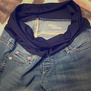 Gap light maternity jeans